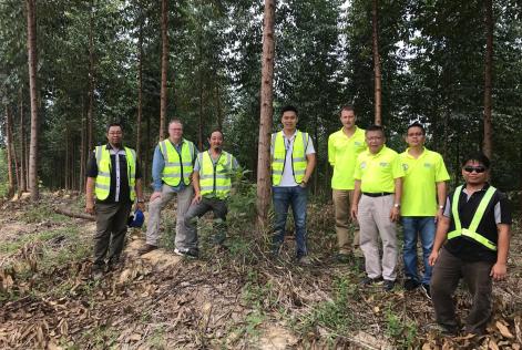 Field Testing in Tree Plantations in Sabah