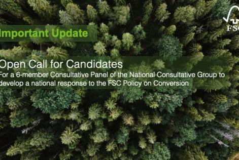 Update: Open Call for Candidates